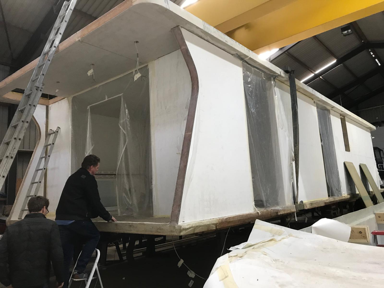 Modular Marine and Floating Structure Monocoque Assembly